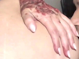 Agatha Mama on Halloween Night, Prisoner MILF Getting Fucked by BBC