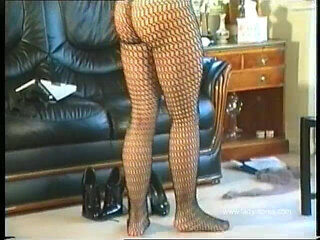 Young Exhibitionist in Nylon