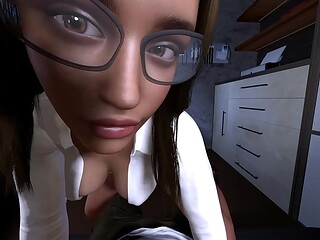 Hot Sex With a Secretary l 3D animation Hentai