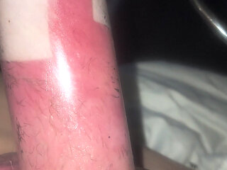 Erik pumping his cock