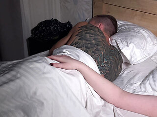 The Unfaithful Girl Turned Out to Be Easily Accessible to Her Boyfriend's Daddy's Dick - the Cuckold Was Stunned by This