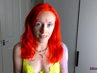 Spit Drenched Tease - Wet and Messy
