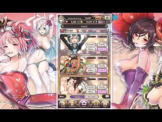 Super naughty Arcana gameplay with Hedongaming showcasing big boobs and bouncy rump