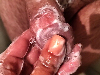 My hot stepbrother in my shower. Gave him a little pleasure while he'_s wife not at home