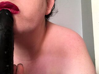 Amateur Brunette Anal Toy