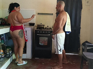 My neighbor waits for her husband to leave so she can seduce me. With her big, big ass