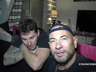 Straight boy fucked by Latino for Christmas surprise