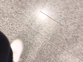 Walking in Sports Shoes