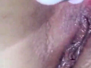 Horny BBW Wife Fuck Her Self