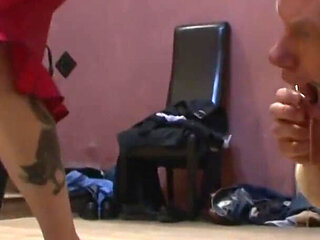 German BDSM - Slave and domina movie