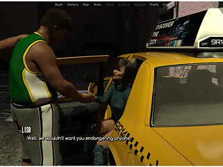A Life Worth Living - Gameplay - Roleplay - Taxi Driver Fucks MILF