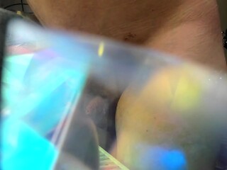 French webcam boy relaxes while getting a sloppy blowjob