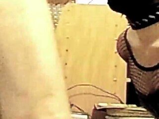 Cock Hole Is Open for Customers - Ring Gagged Cock Slut Rides Again