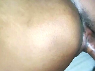 Beautiful sri lankan tamil gal with ample rump is getting pummeled & slapped by boyfriend in rear end-fashion atter she gets [censored]