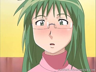 Animated babe gives a deepthroat blowjob