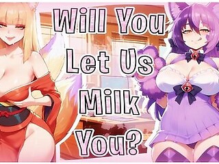 [ff4m] For Your Job Interview, Two Hot Monster Girls Milk You To Ensure Quality [lewd Asmr Preview]