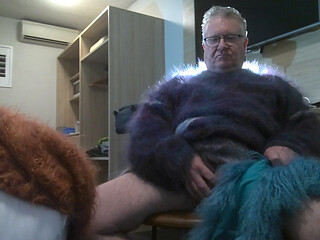 Mohair masturbation