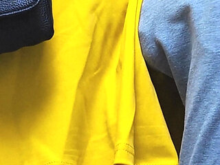 Girl Caught In Public Bus While She Stroking Stranger's Cock Until Ejaculation