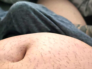 Step mom hand slip under step son underwear touching his dick