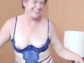 Mature Blonde Nataliya Rides Don's BBC and Takes Facial