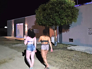 I DIDN'T CLEAN THE POOL ON PURPOSE JUST TO EAT THE TWO MOST GREEDY SLUTS IN THE NEIGHBORHOOD