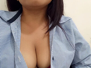 The Secretary Has a New Job and Now Makes Porn From Her Office.