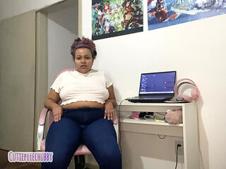 Stepmother Farting on Chair to Make Stepson Cum