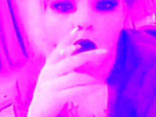 Just looking and feeling sexy while smoking