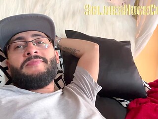 Hot Latina MILF gives sloppy POV blowjobs in French