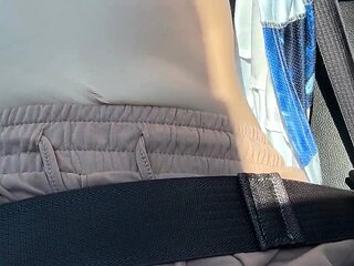 Nicolemyraaa plays with small tits in truck- public-hard