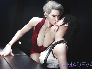 Final Fantasy Vii Shinras Justass Scarlet X Tifa by Kamadevasfm Animation with Sound 3D Hentai Porn Sfm