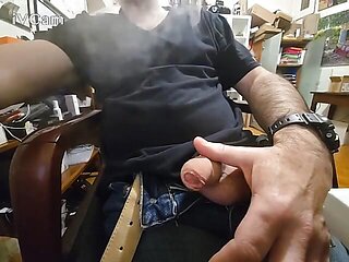 Men Jerking Fantasy and Nice Big Shot of Sperm Hot