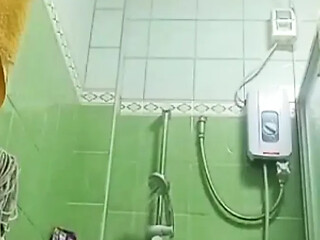 Curvy Girl Gets Caught Bathing Naked