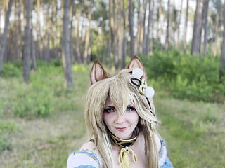 Miss Hina Cosplay in the Forest - Fantasy Becomes Reality