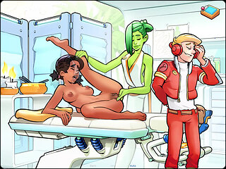 Let's Play - Space Rescue: Code Pink, Lorza make massage for Juli