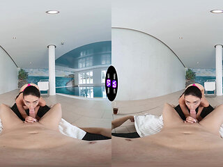 Horny GF Drops Bikini And Demands Hot Cum On Her Stomach - TmwVRnet