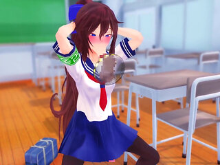 Hikari Futa Blowjob futa Shemale