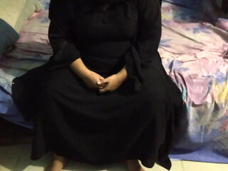 Big Boobs Indonesian MILF Rough Fucked by Guy - Hijab and Burqa