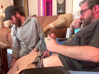 Late Night BJ for Husband Cum Swallow