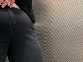 Sexy Brunette Loves It When You Watch Her Pee