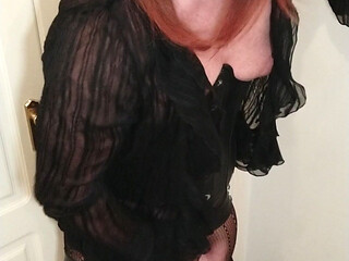 Quick cum crossdress