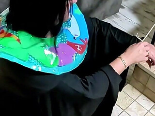 Dominant Witch Inflatable Fetish. Deepthroat, Doggy Creampie, Popping and Intense Orgasm