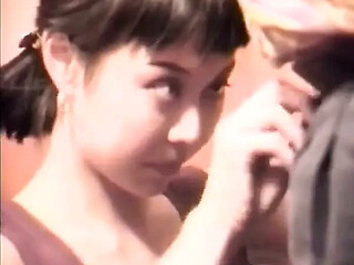 Asian Babe From France Got Big Load on Her Face