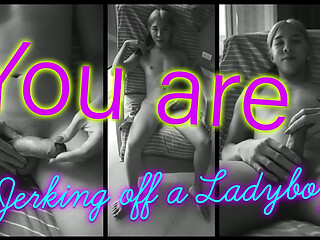 POV: You Are Jerking Off A Ladyboy (free)