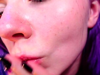 Webcam brunette solo masturbation