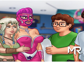 SummertimeSaga - Who Is This Girl Wrestler E2 # 21