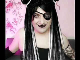 Gothic Skirty Booty Young Femboy