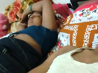 2026 Newest Beautiful Desi Pooja Bhabhi at home alone with her stephusband