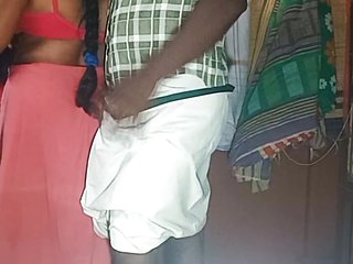 Tamil ex-lovers enjoying sex at home