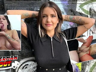 First Anal at Pickup Casting for Big Butt Crystal Richi